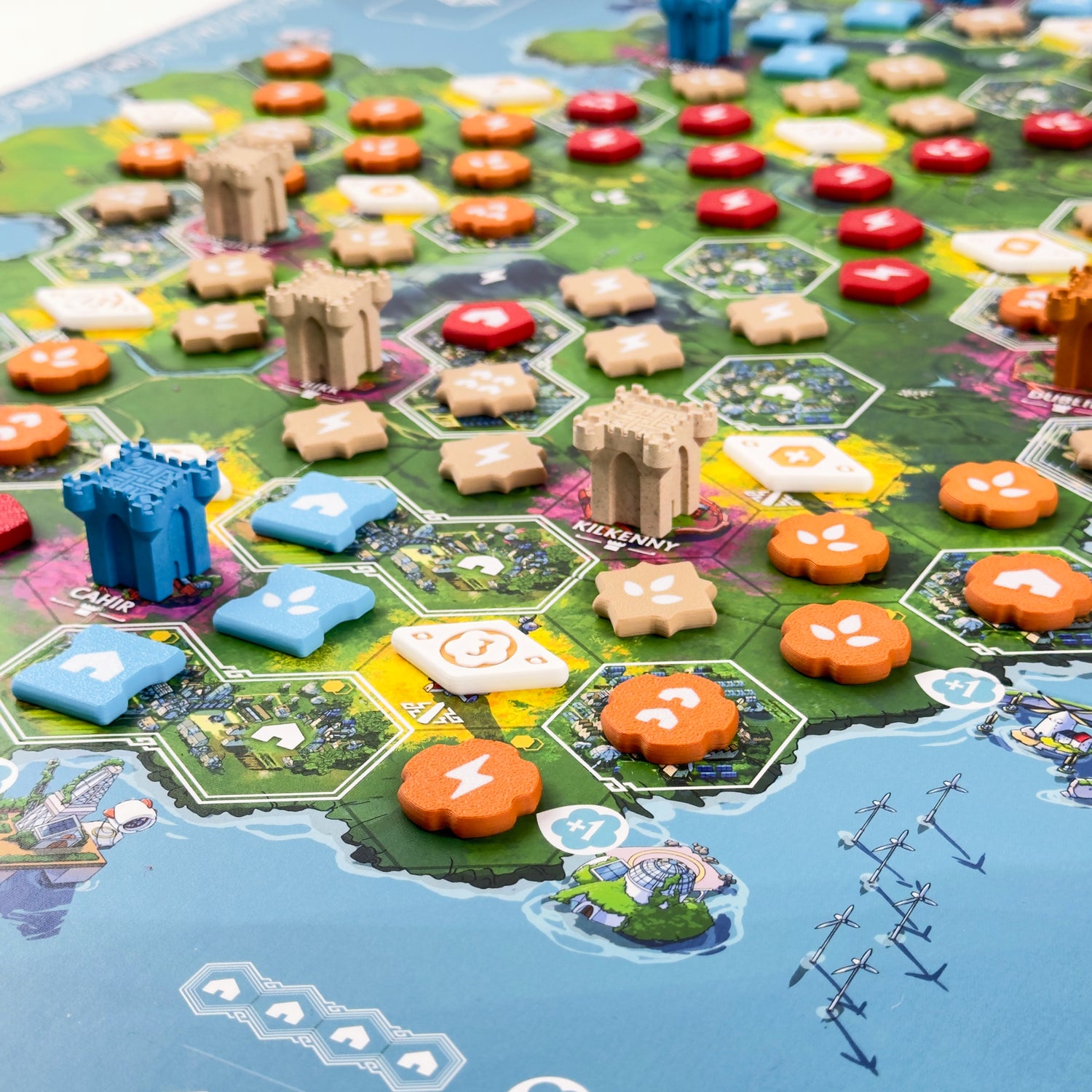 Rebirth – 3D Deluxe Player Token Set (148 Stk)