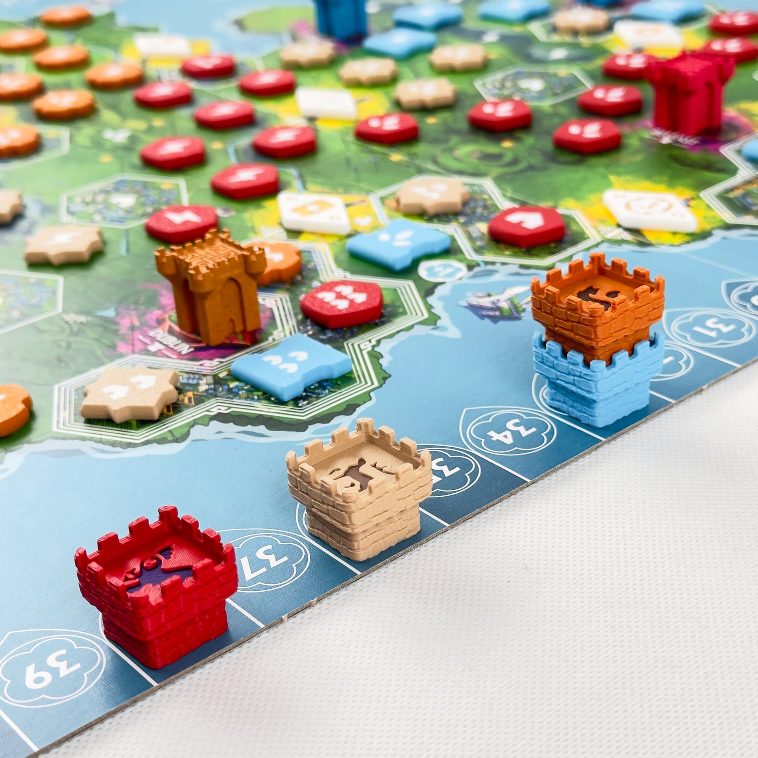 Rebirth – 3D Deluxe Score Marker Set (stapelbar, 4 Stk)