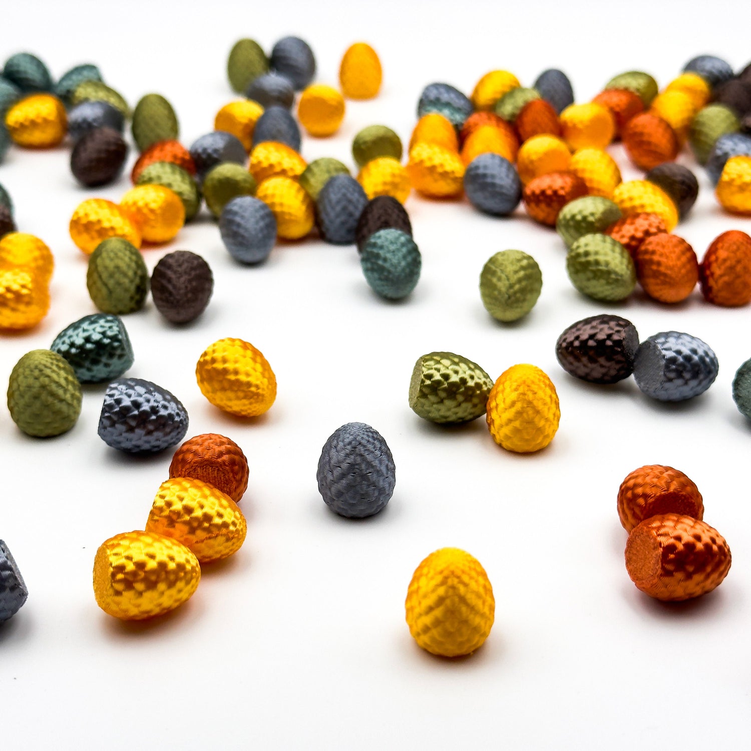 Wyrmspan – 3D Deluxe Eggs (metallic effect) Set (60 pcs)