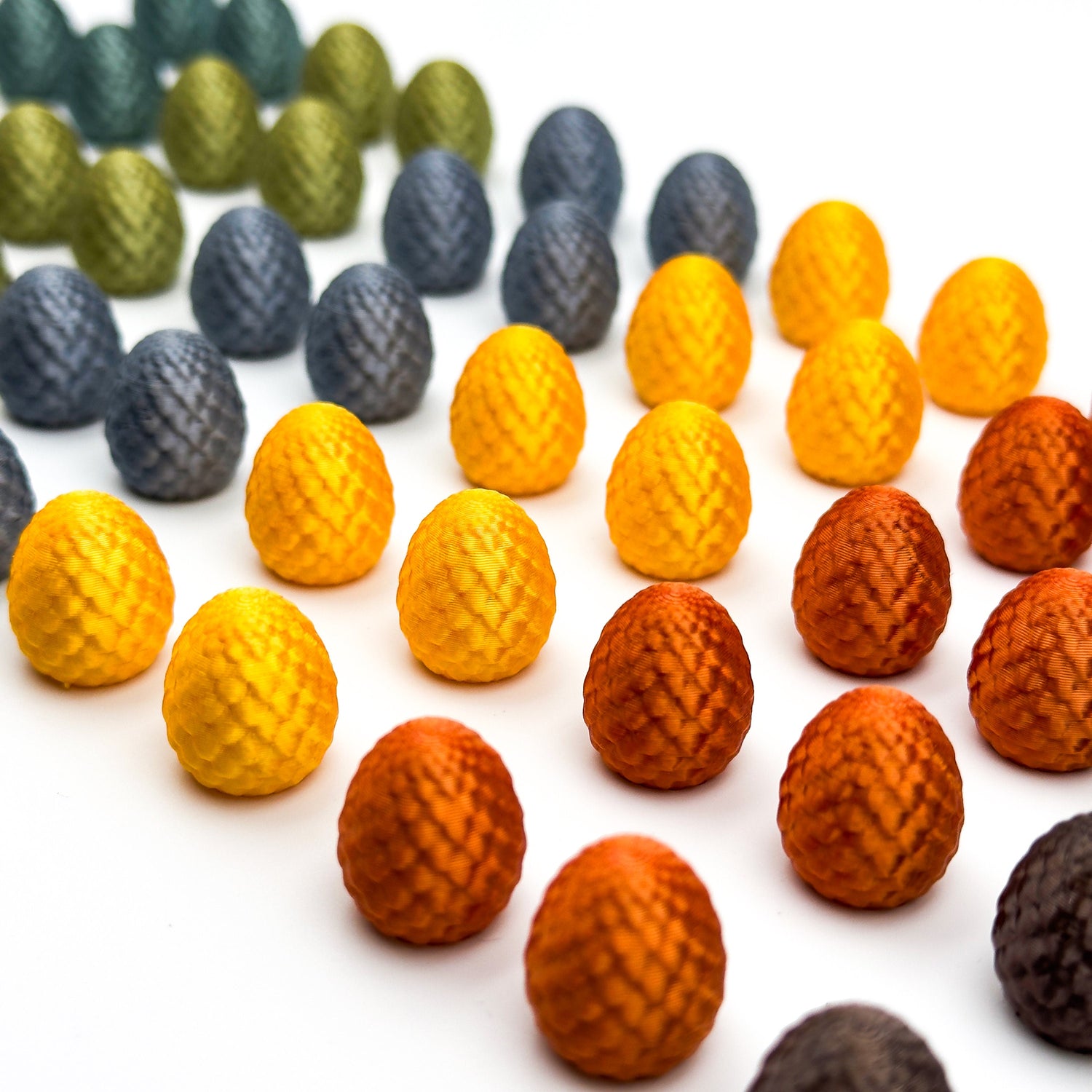 Wyrmspan – 3D Deluxe Eggs (metallic effect) Set (60 pcs)