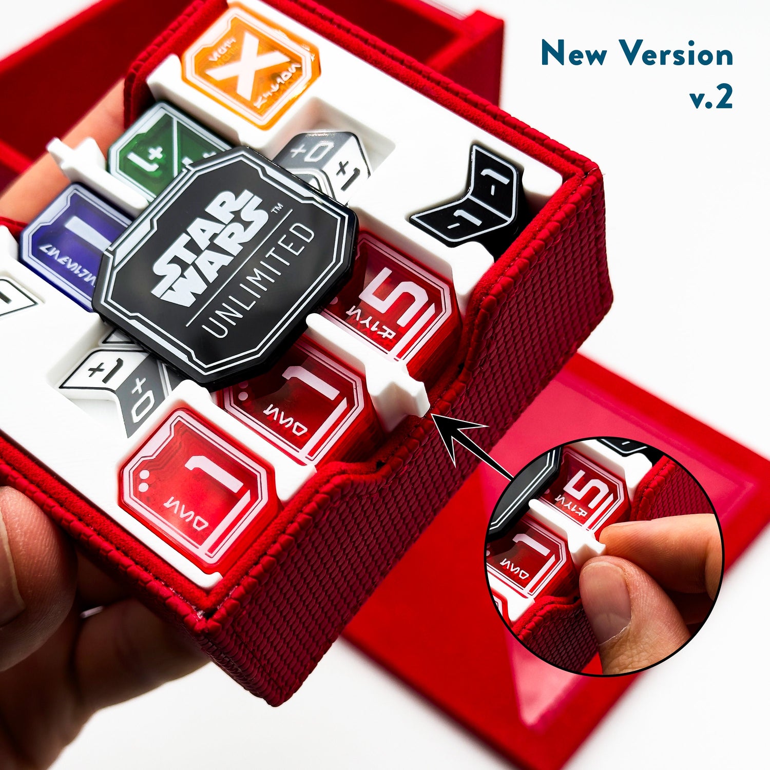 Star Wars: Unlimited - Gamegenic DECK POD - 3d Insert v.2