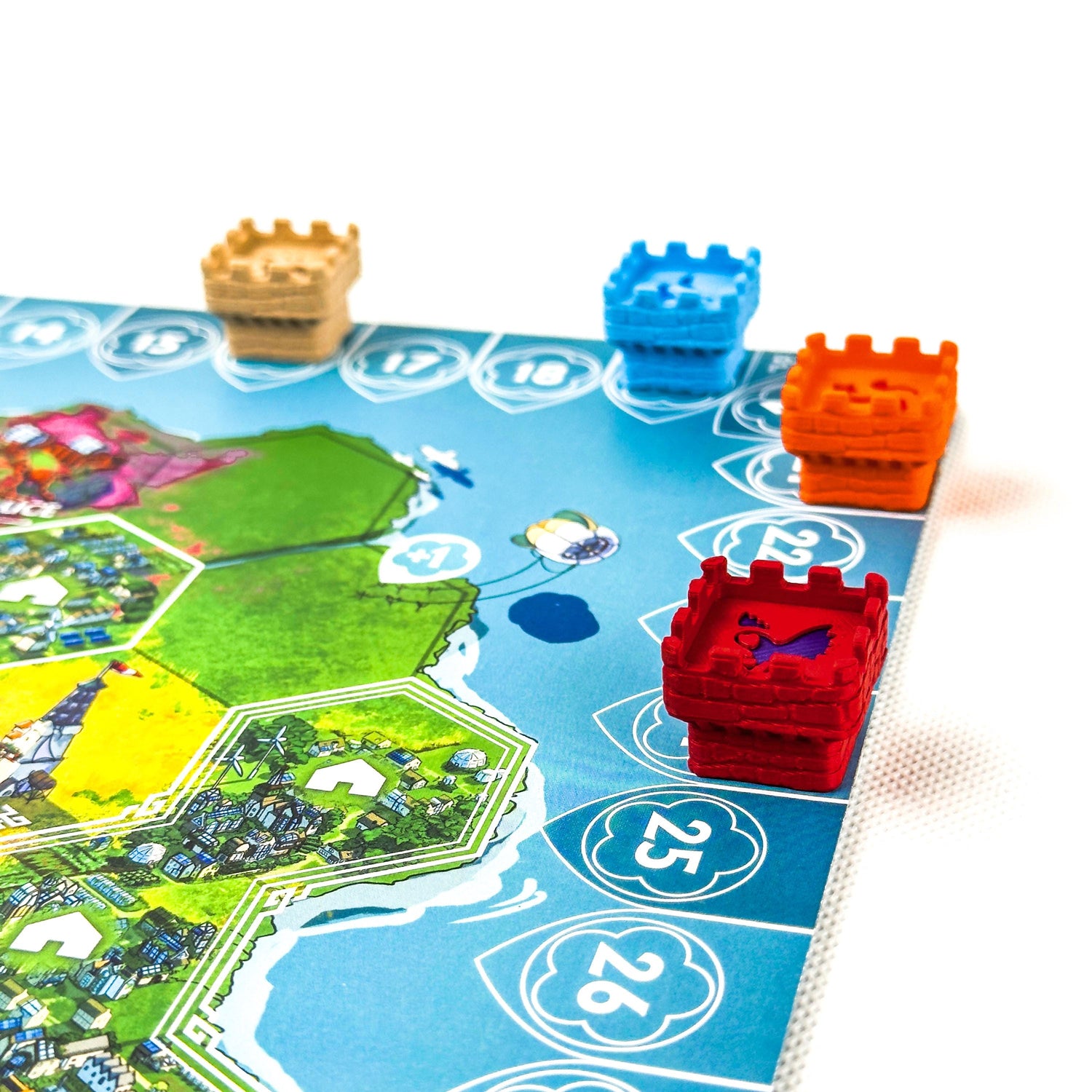 Rebirth – 3D Deluxe Score Marker Set (stackable) (4 pcs)