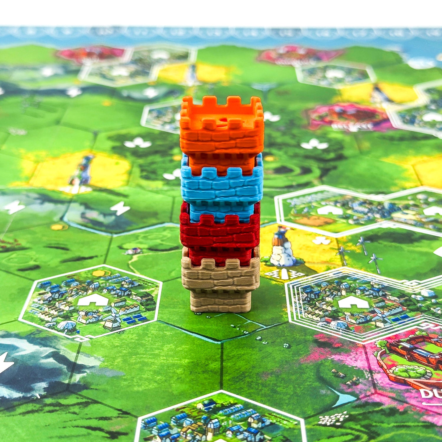 Rebirth – 3D Deluxe Score Marker Set (stackable) (4 pcs)