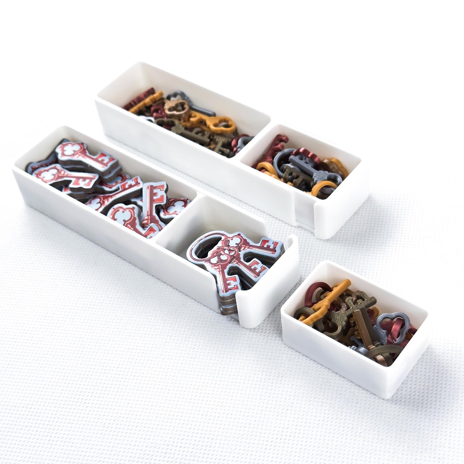 Castle Combo – 3D Deluxe Keys (5 mixed colors) & Coins Set (100 pcs)