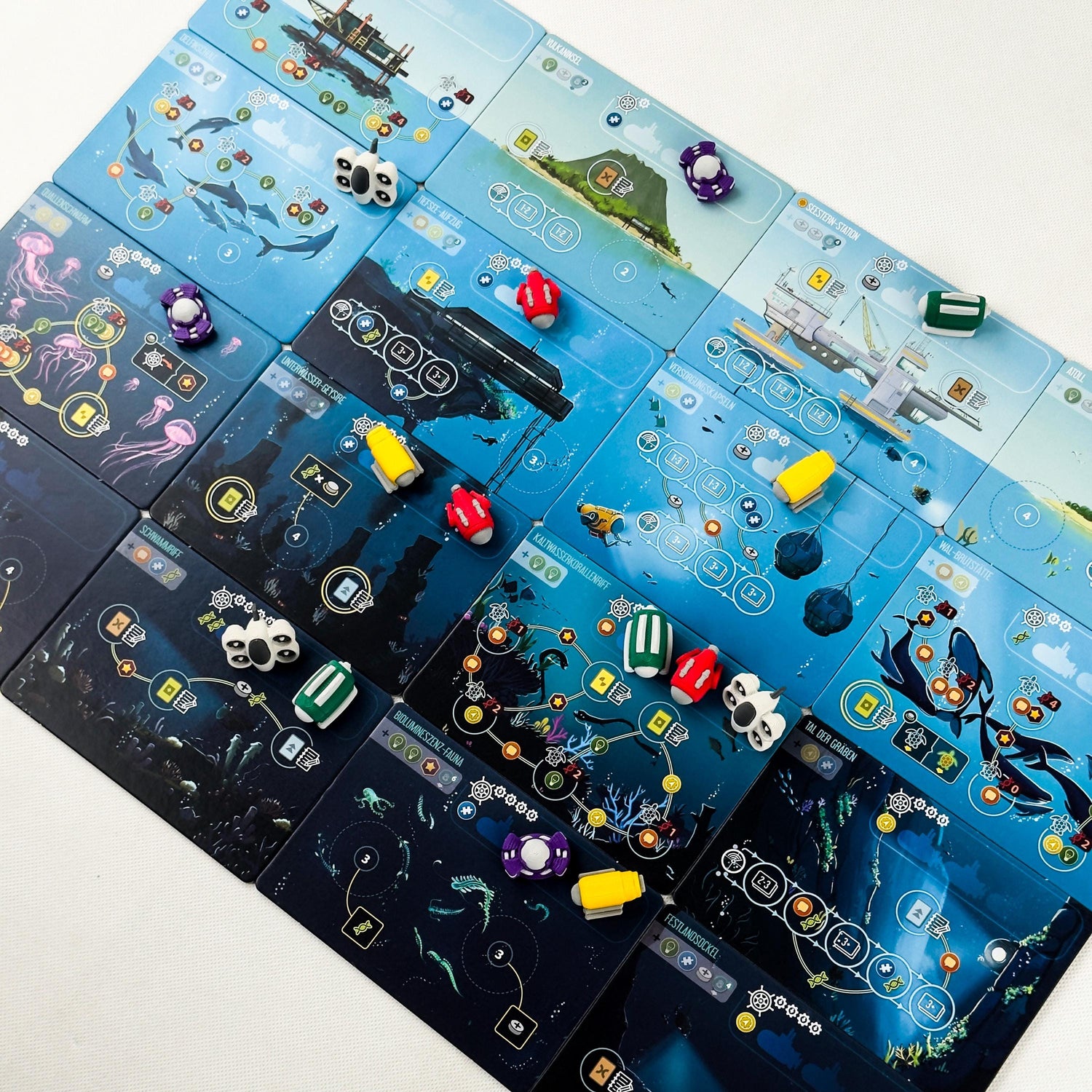 Endeavor: Deep Sea / Die Tiefsee - 3D Deluxe U-Boot Set (15 pcs)