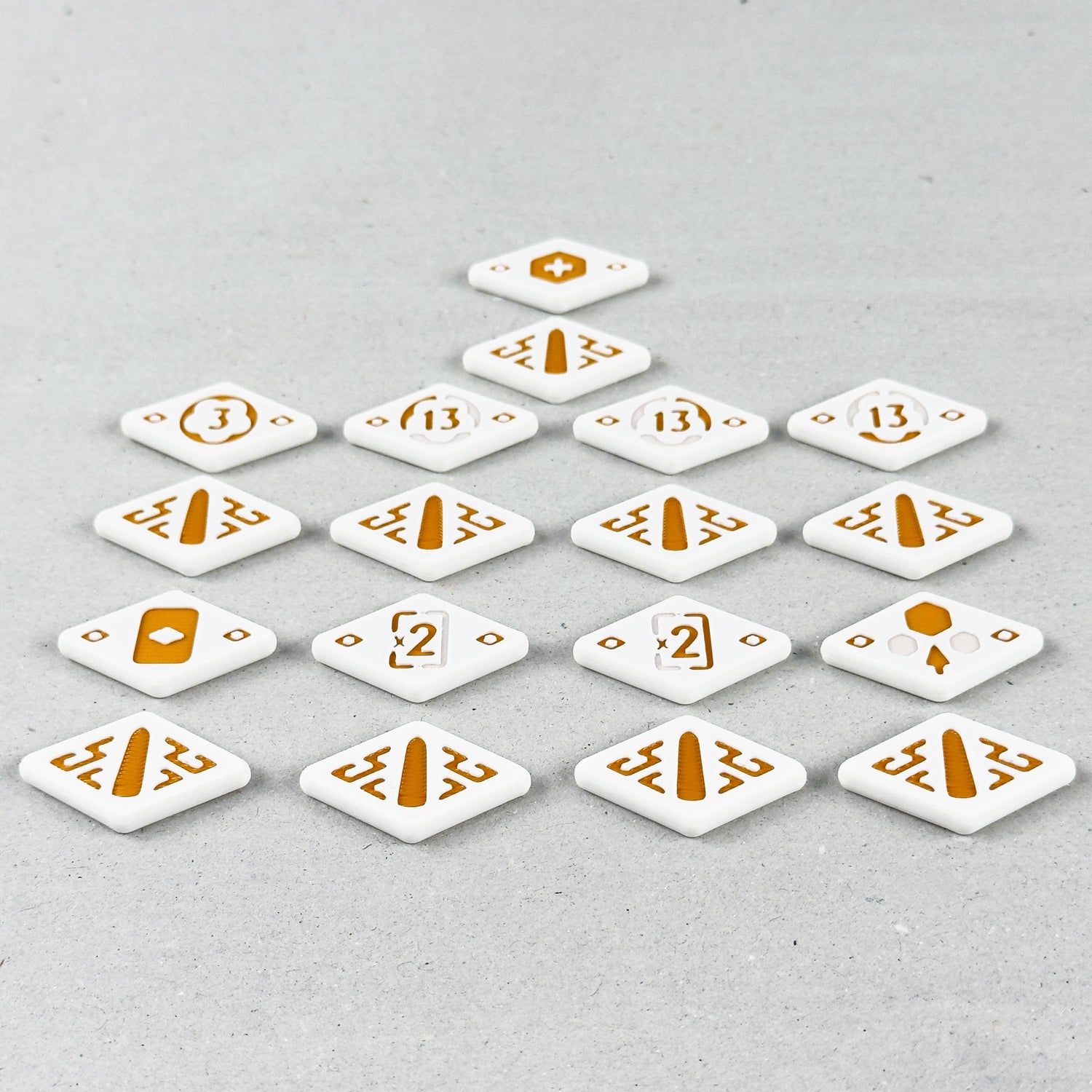 Rebirth – 3D Deluxe Rundturmbonusmarker Set (14 pcs)