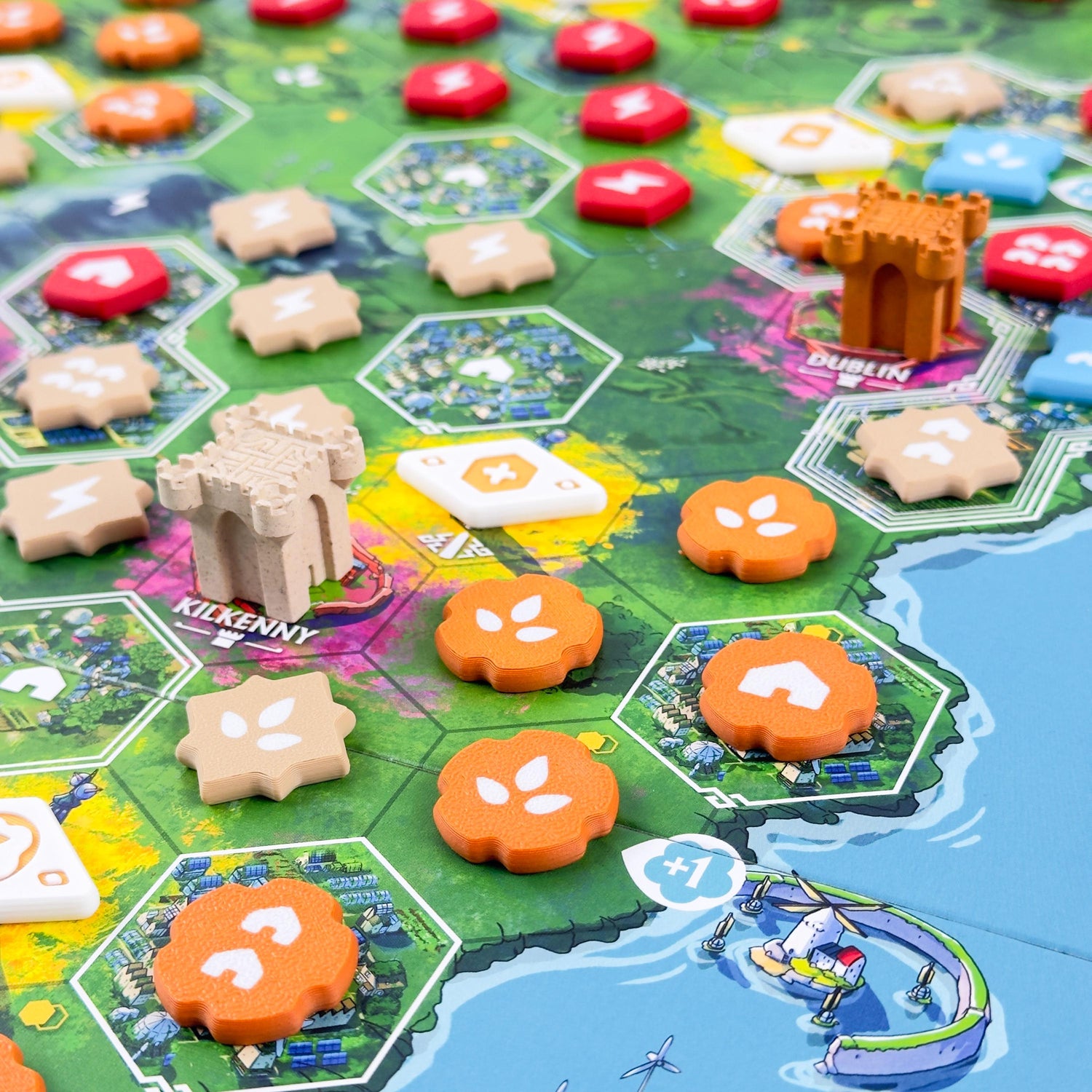 Rebirth – 3D Deluxe Rundturmbonusmarker Set (14 pcs)