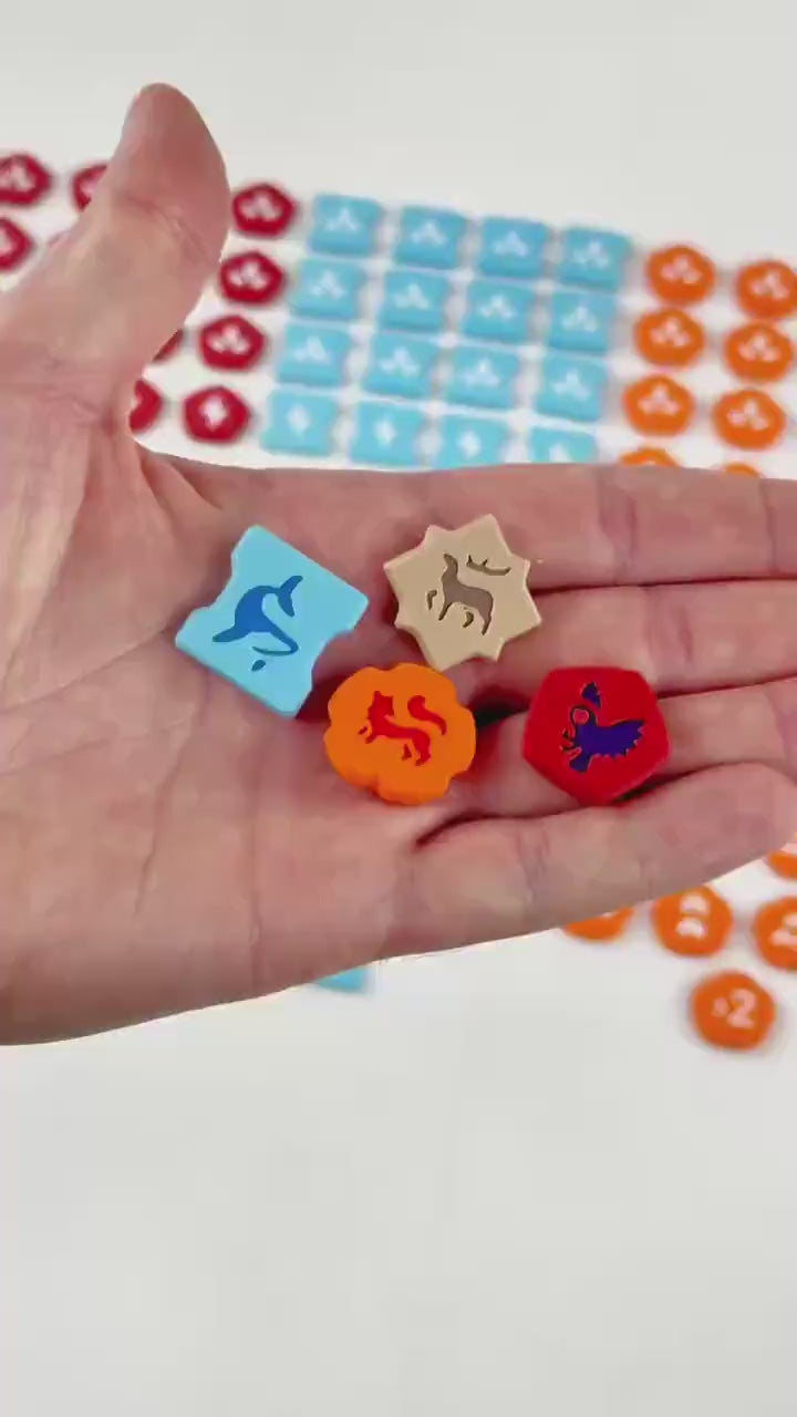 Rebirth – 3D Deluxe Player Token Set (148 pcs)