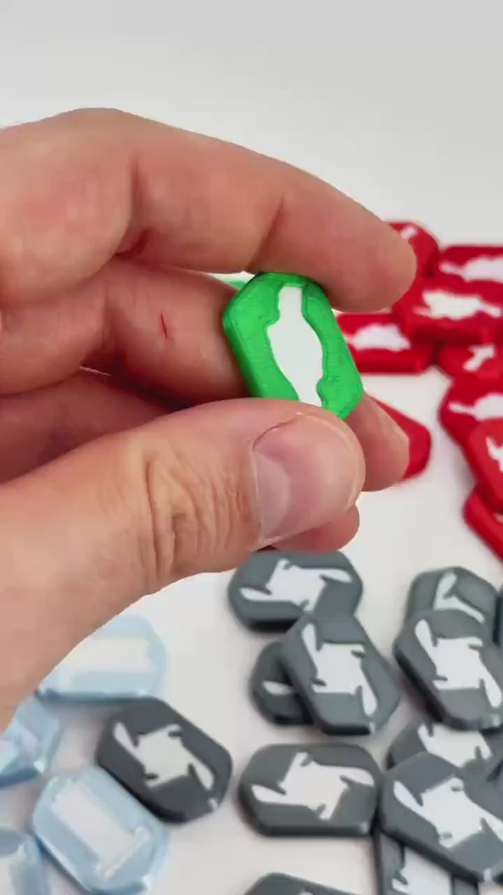 Etherstone – 3D Deluxe Etherstone Token Set (80 pcs)