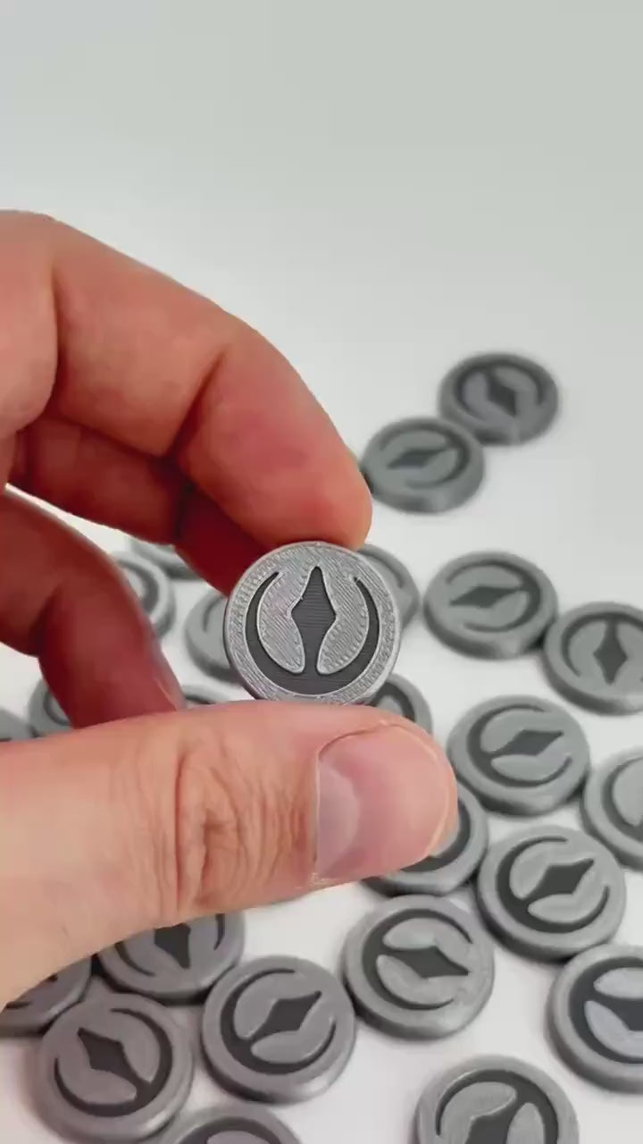 Etherstone – 3D Deluxe Counter Token Set (32 pcs)