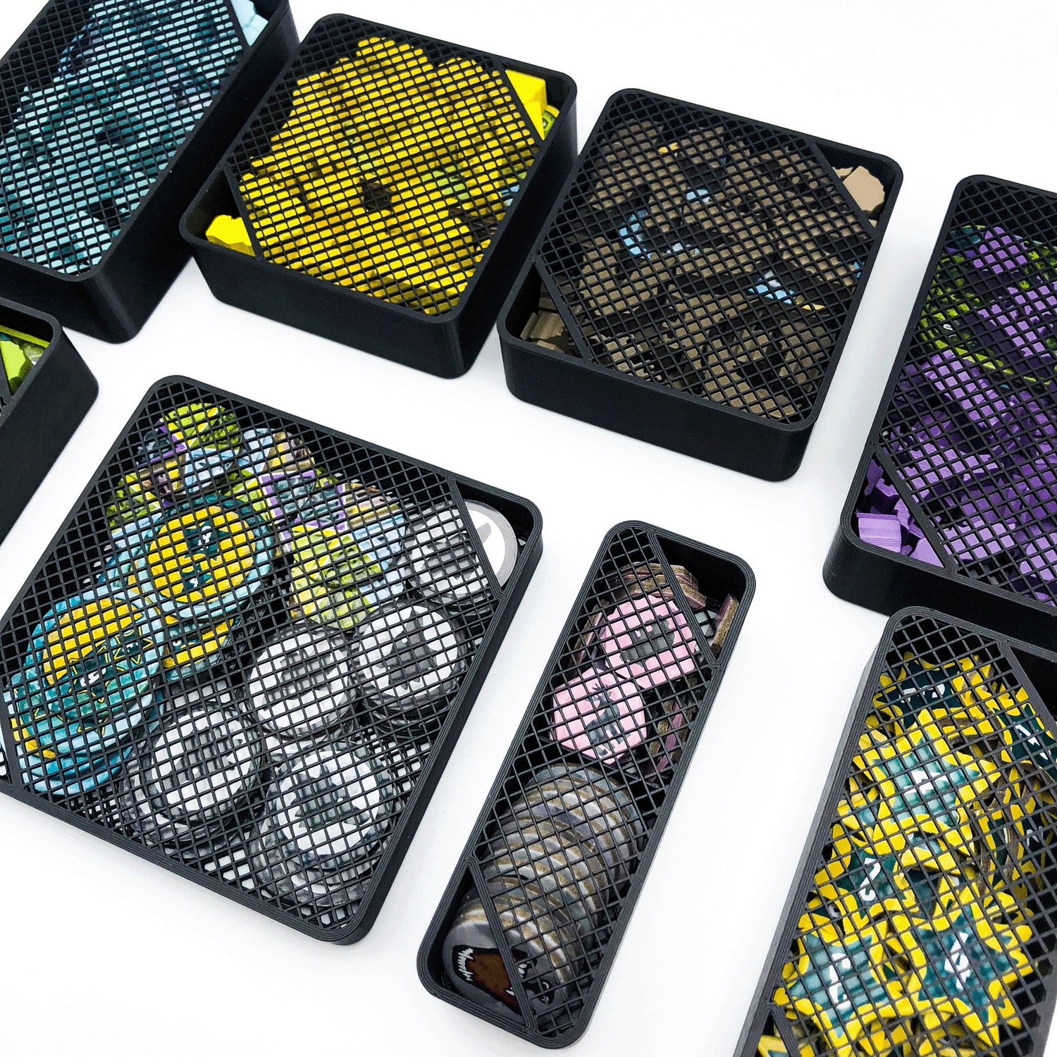 Die Wölfe / The Wolves – Insert Set / Inlay Set – Organizer / Einsatz / Einlage – Brettspiele / Boardgames / Box – 3d Druck / Print