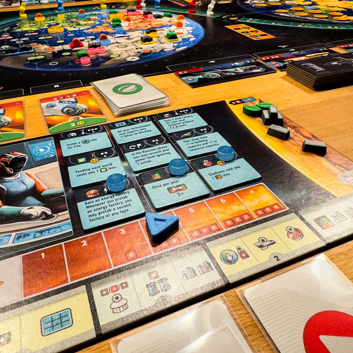 Evacuation β 3D Action Token (4 pcs) Set - for Action Track - Boardgame Upgrade β 3D Print