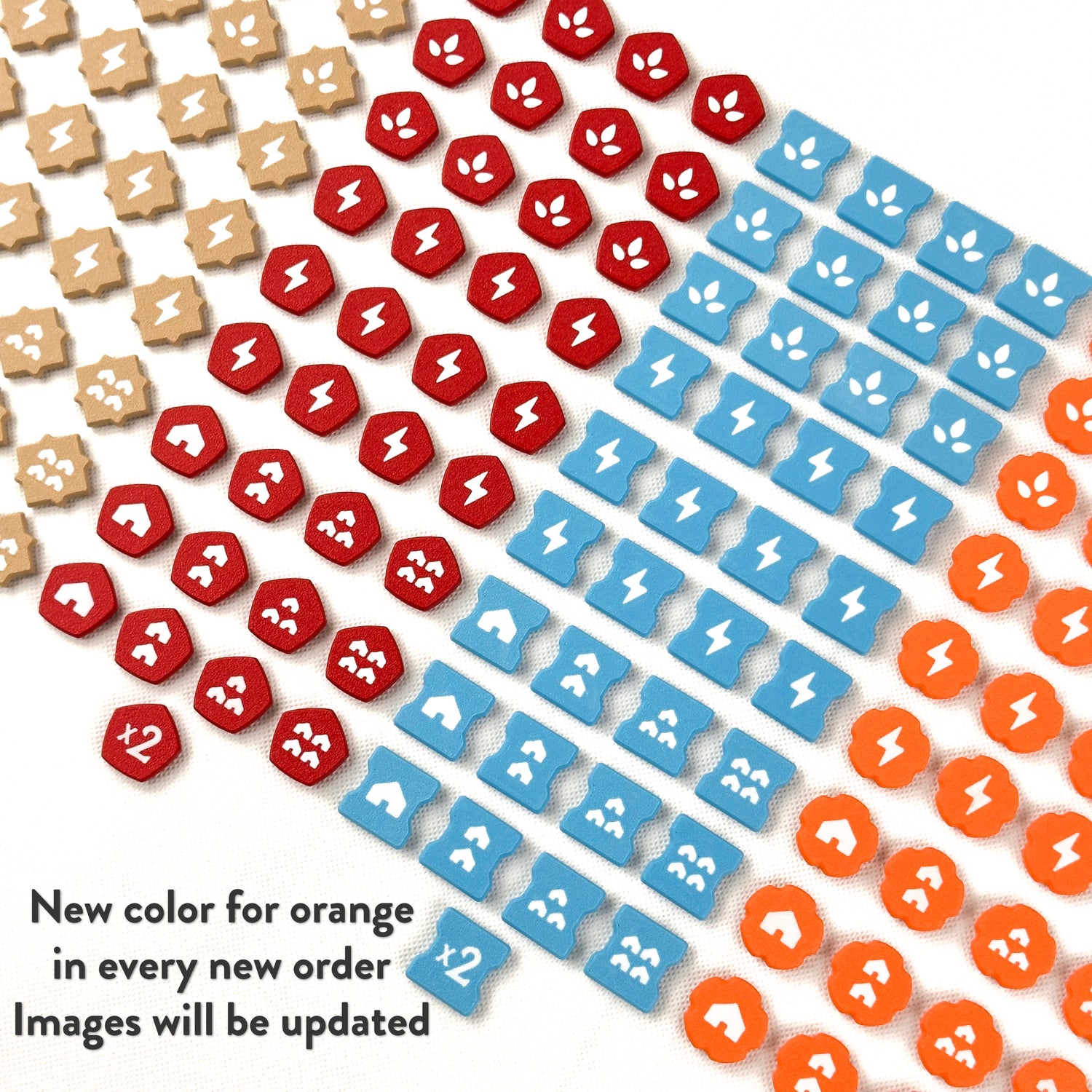 Rebirth – 3D Deluxe Player Token Set (148 Stk)