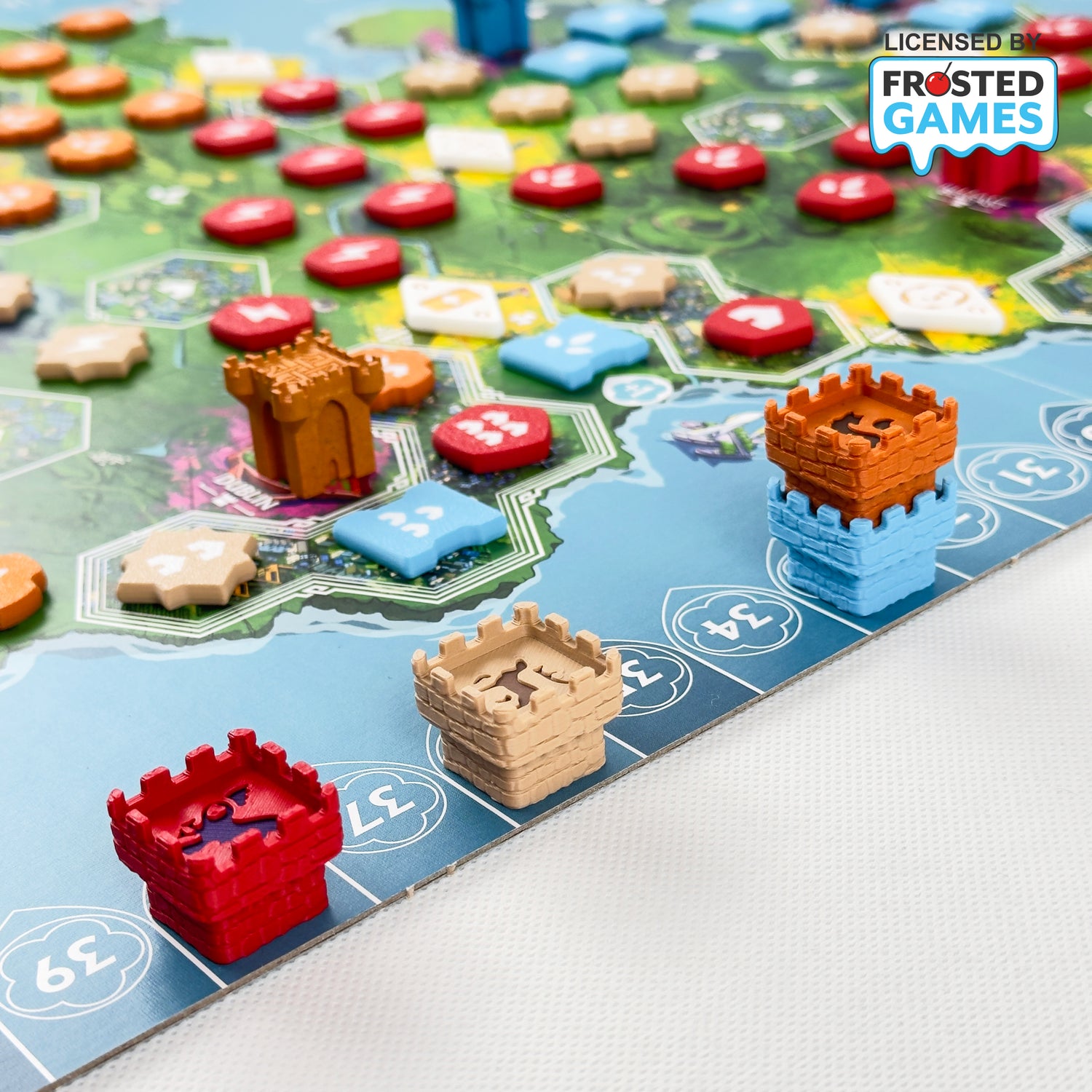 Rebirth – 3D Deluxe Score Marker Set (stapelbar, 4 Stk)