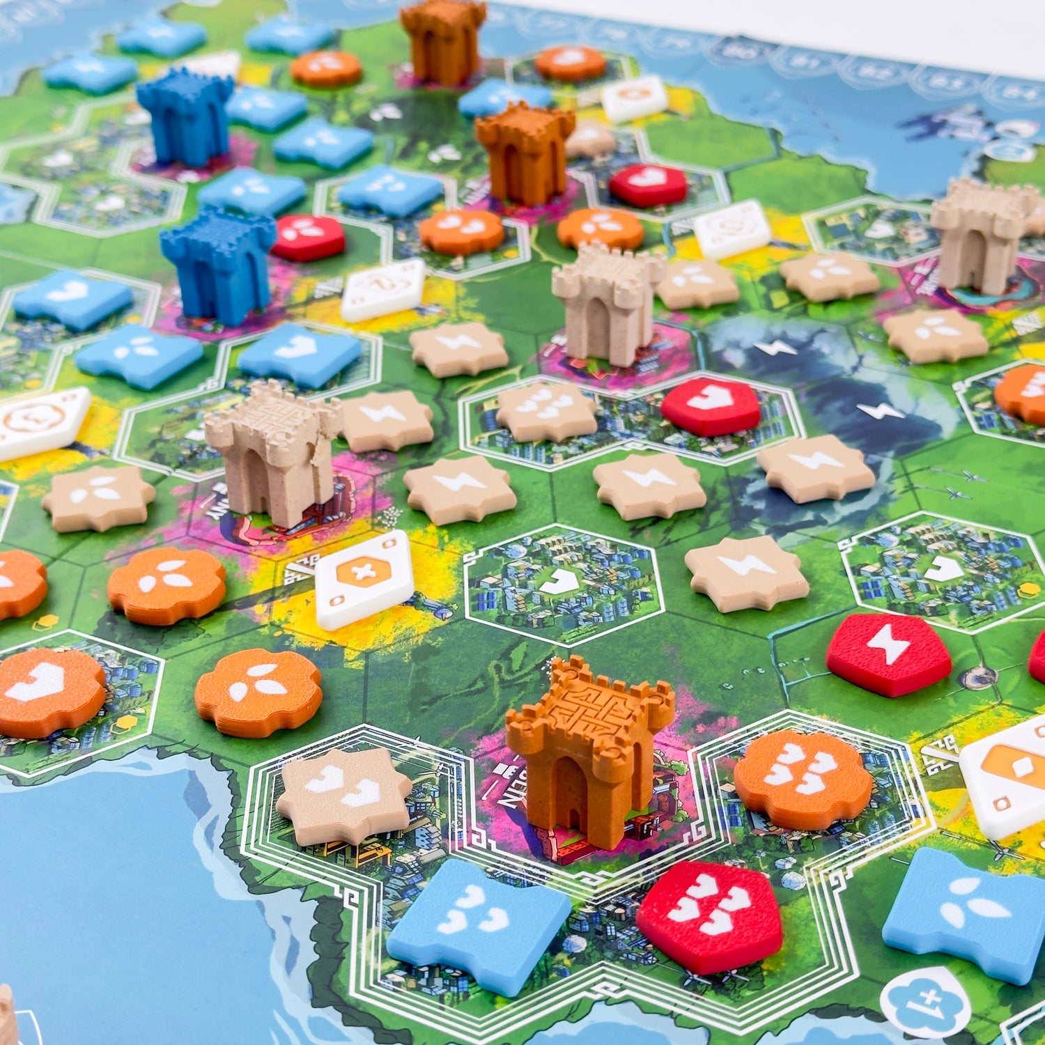 Rebirth – 3D Deluxe Player Token Set (148 Stk)