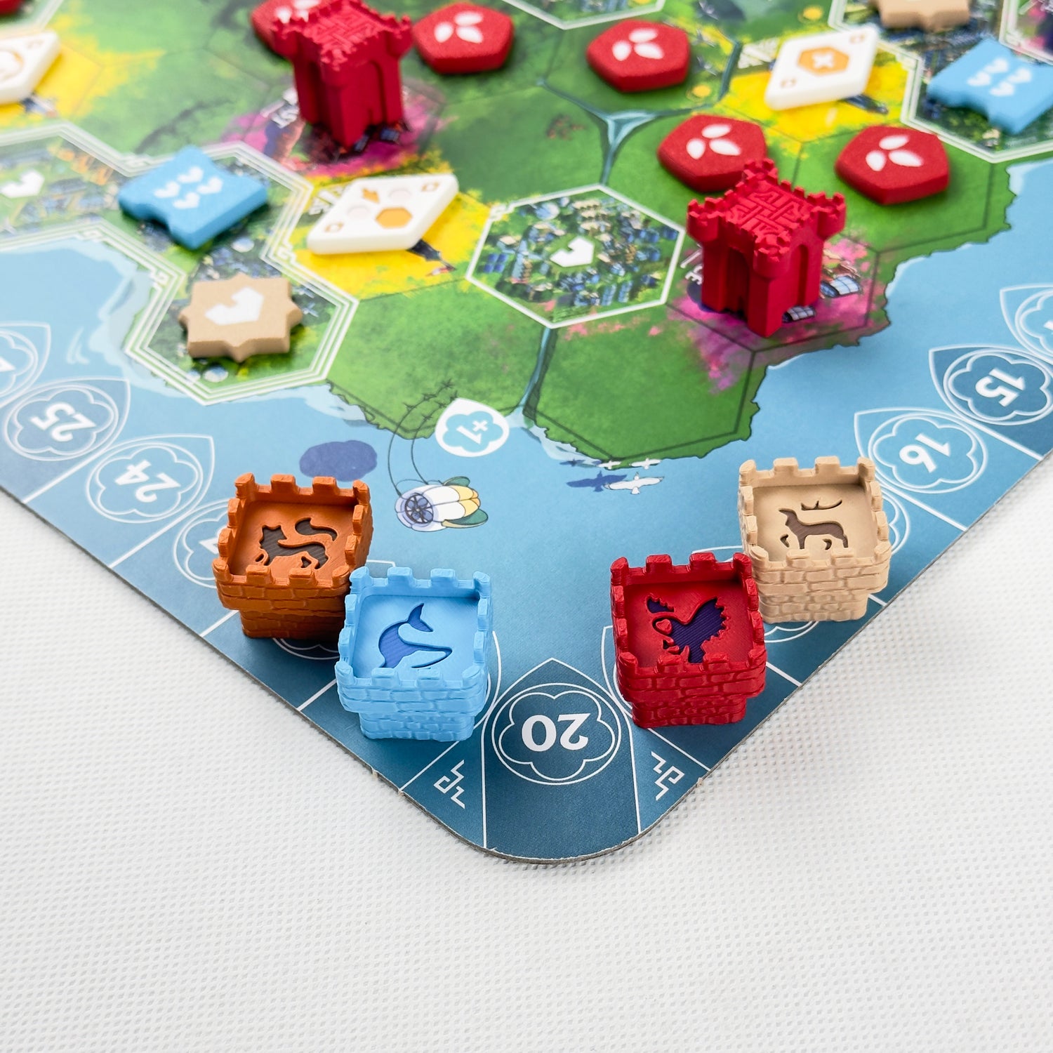 Rebirth – 3D Deluxe Score Marker Set (stapelbar, 4 Stk)