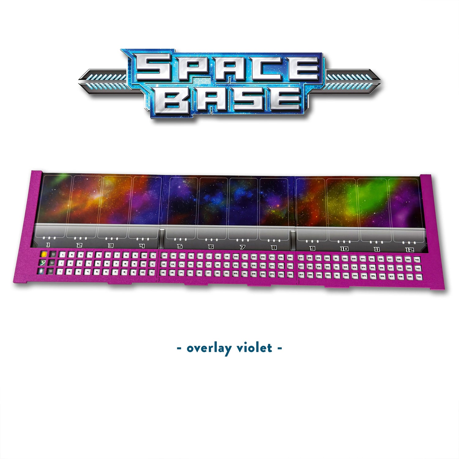 Space Base – 3D Deluxe Playerboard Overlay Set (21 pcs)