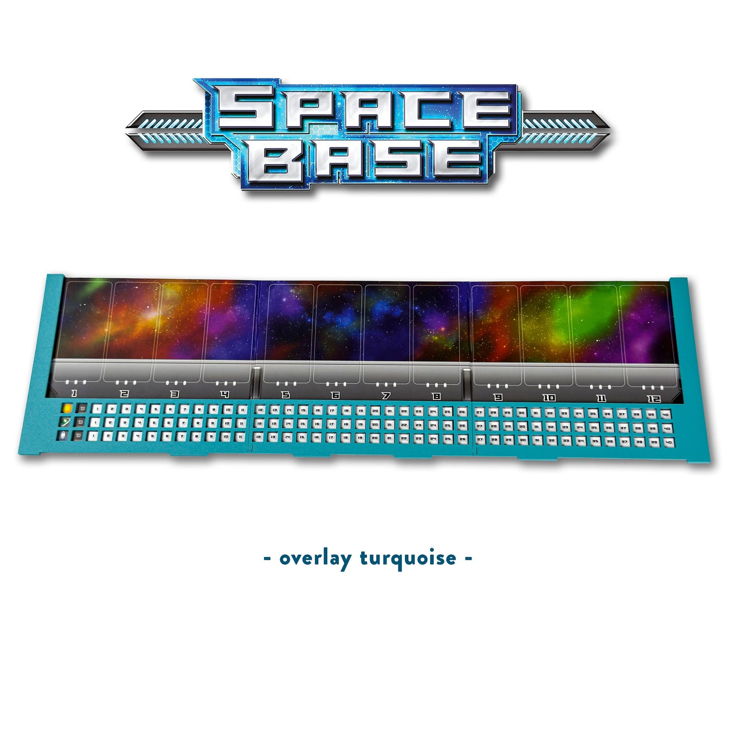 Space Base – 3D Deluxe Playerboard Overlay Set (21 pcs)