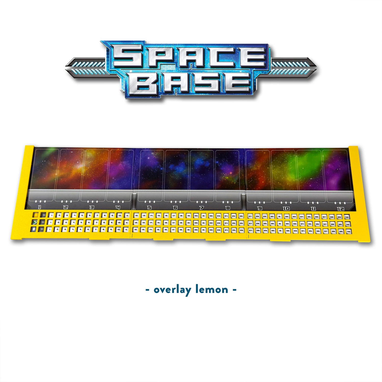 Space Base – 3D Deluxe Playerboard Overlay Set (21 pcs)