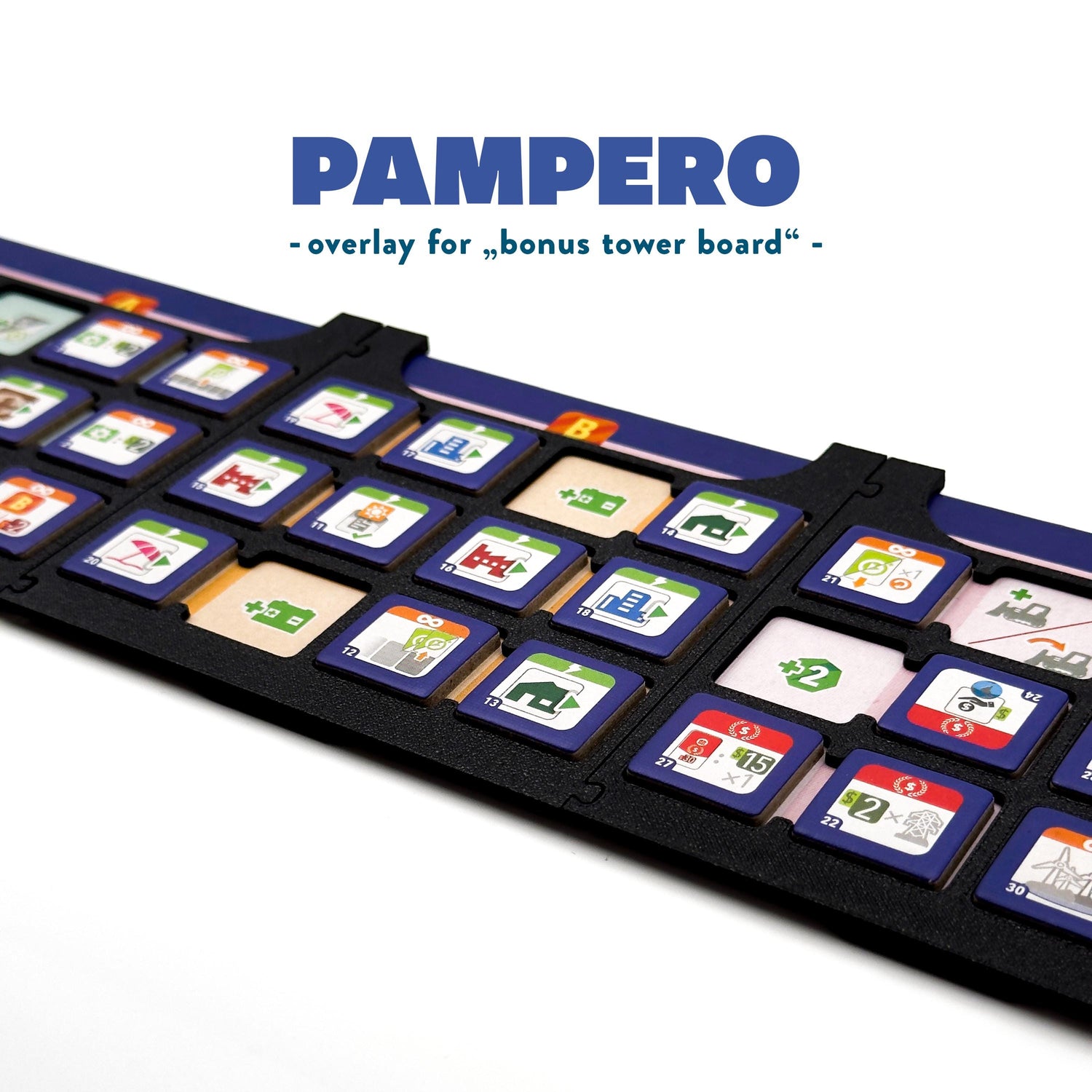 Pampero - 3D Deluxe Overlay for Tower Bonus Board (3 pcs)