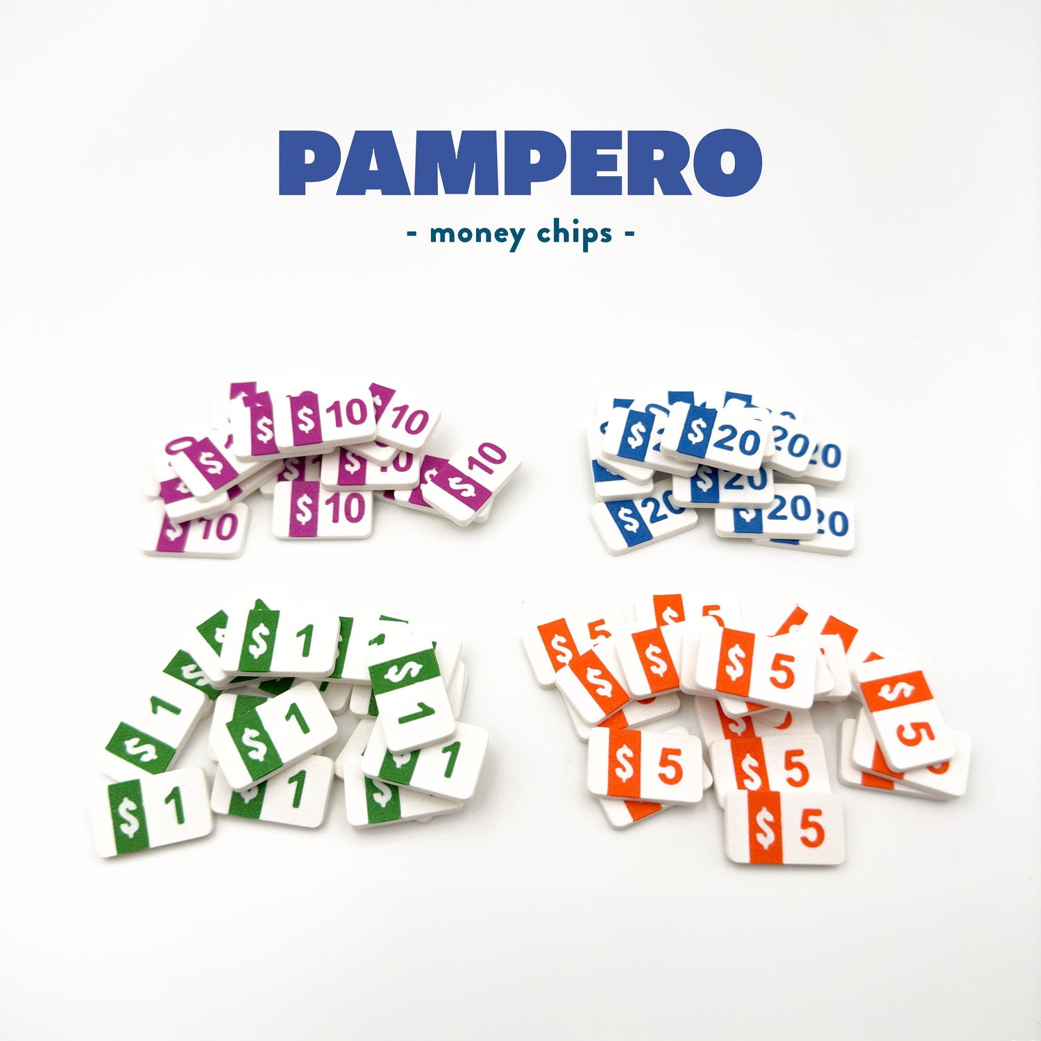 Pampero - 3D Deluxe Money Chip Set (75 pcs)