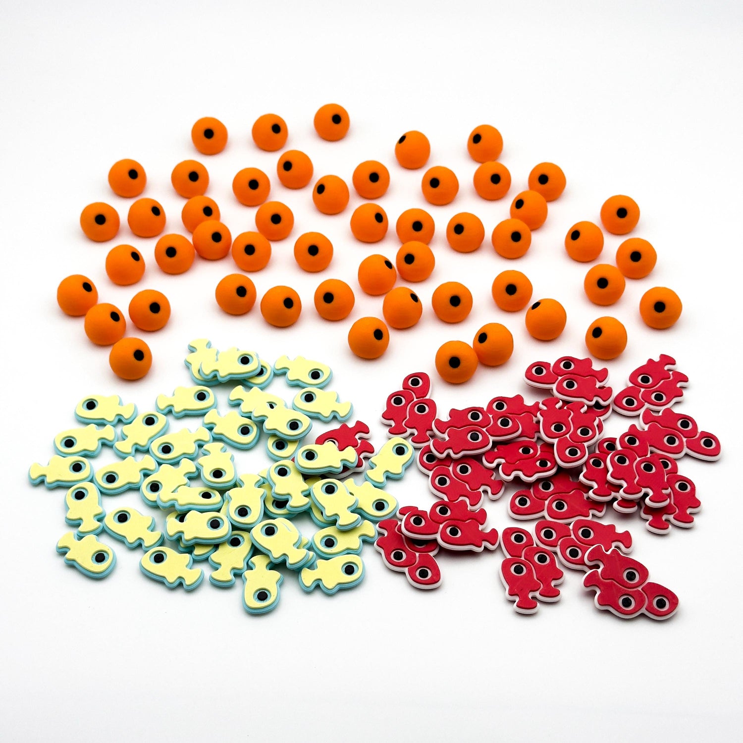 Finspan / Flossenschlag - 3D flat Fish & Realistic Egg Deluxe Resources Set (110 pcs)