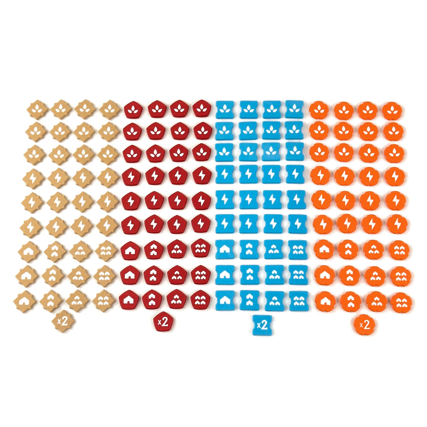 Rebirth – 3D Deluxe Player Token Set (148 pcs)