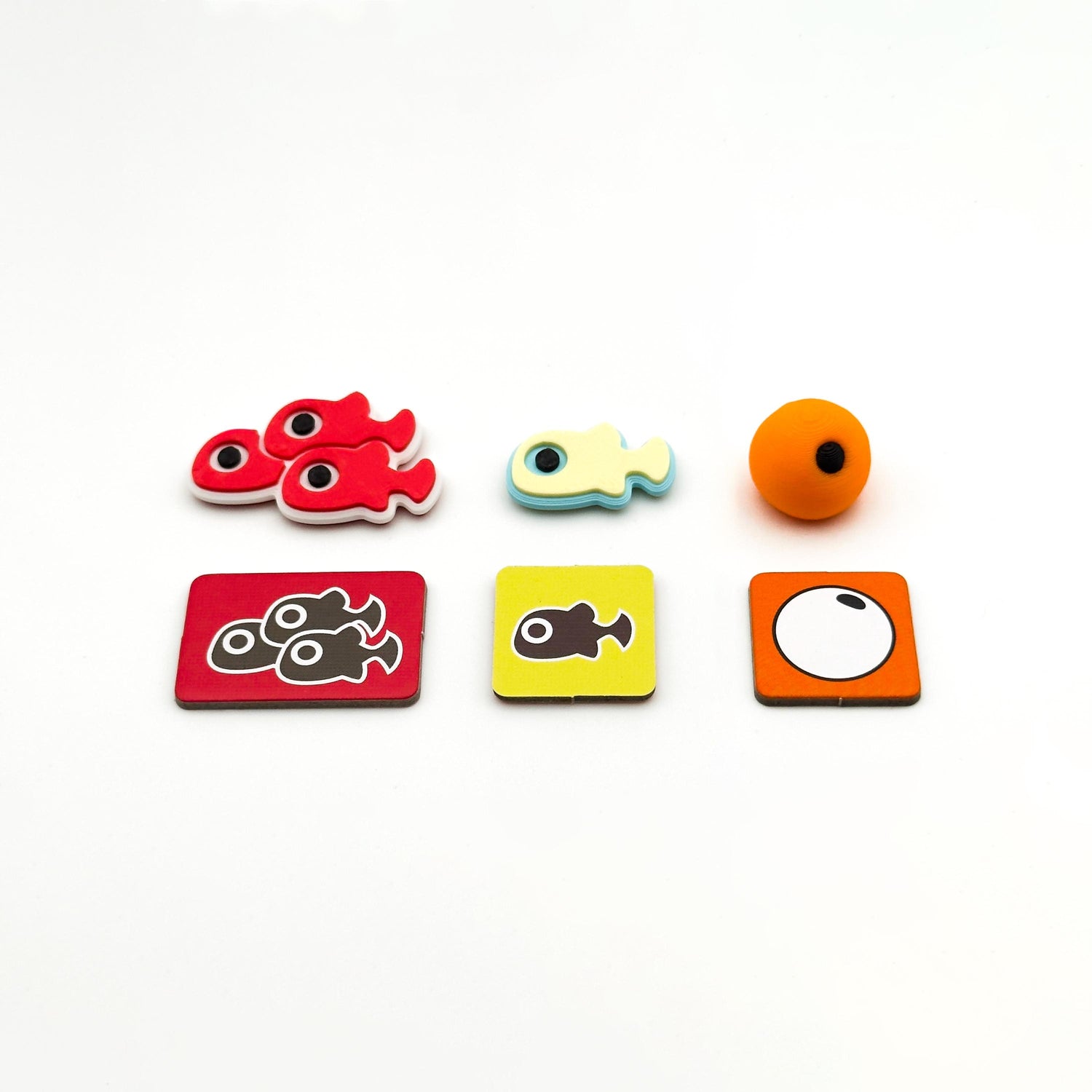 Finspan / Flossenschlag - 3D flat Fish & Realistic Egg Deluxe Resources Set (110 pcs)
