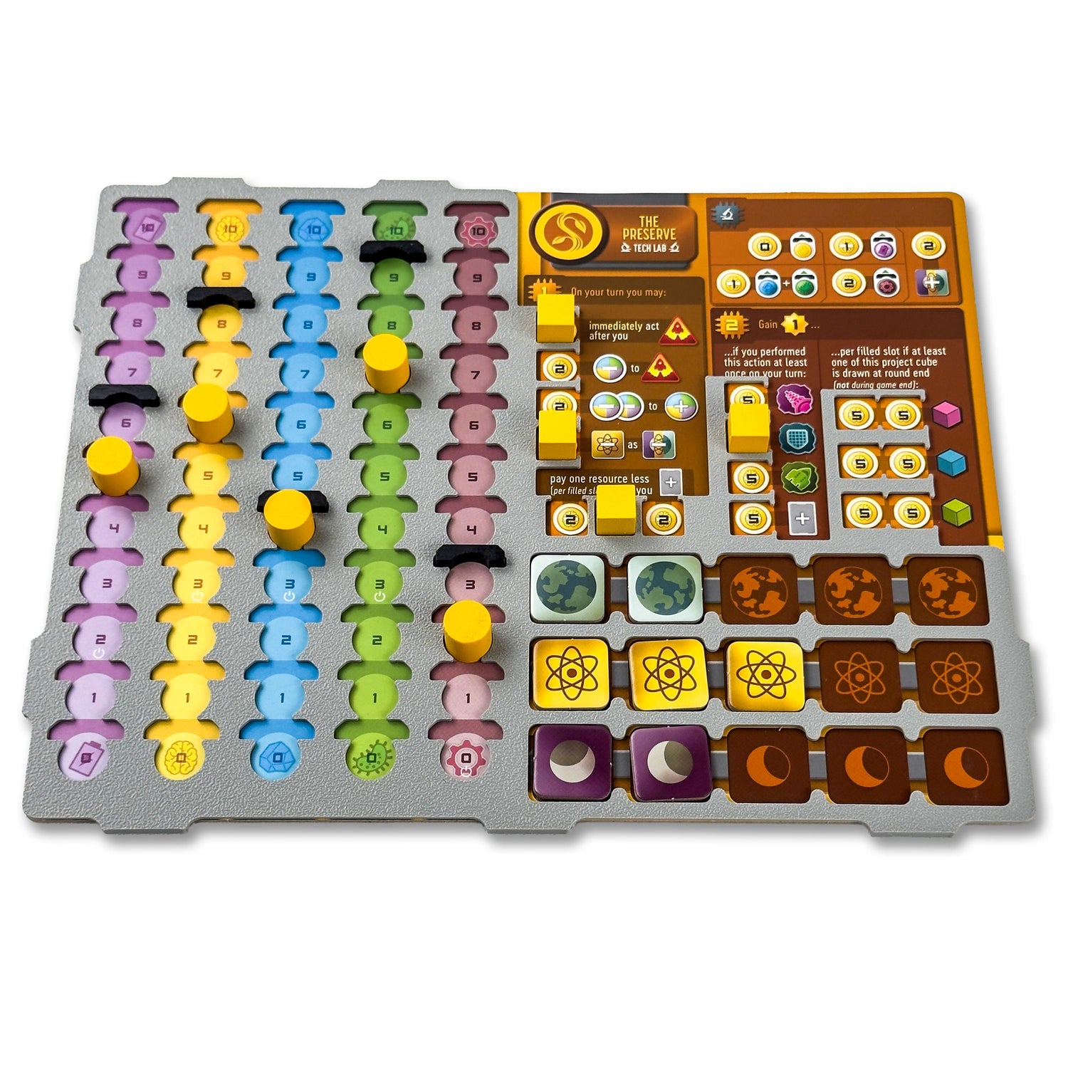 How to Save a World – 3D Deluxe Playerboard Overlays (4 pcs)