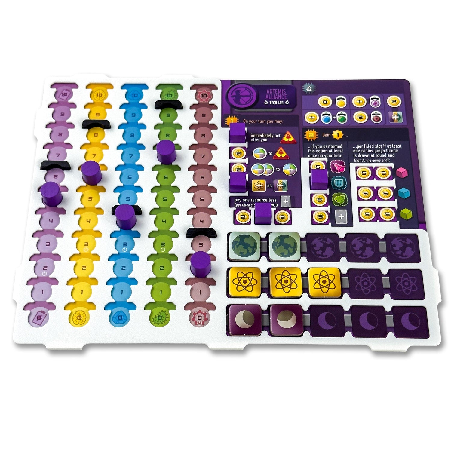 How to Save a World – 3D Deluxe Playerboard Overlays (4 pcs)