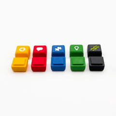 Endeavor: Deep Sea / Die Tiefsee - 3D Deluxe Track Marker Set (25 pcs)