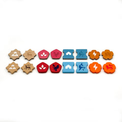Rebirth – 3D Deluxe Player Token Set (148 pcs)