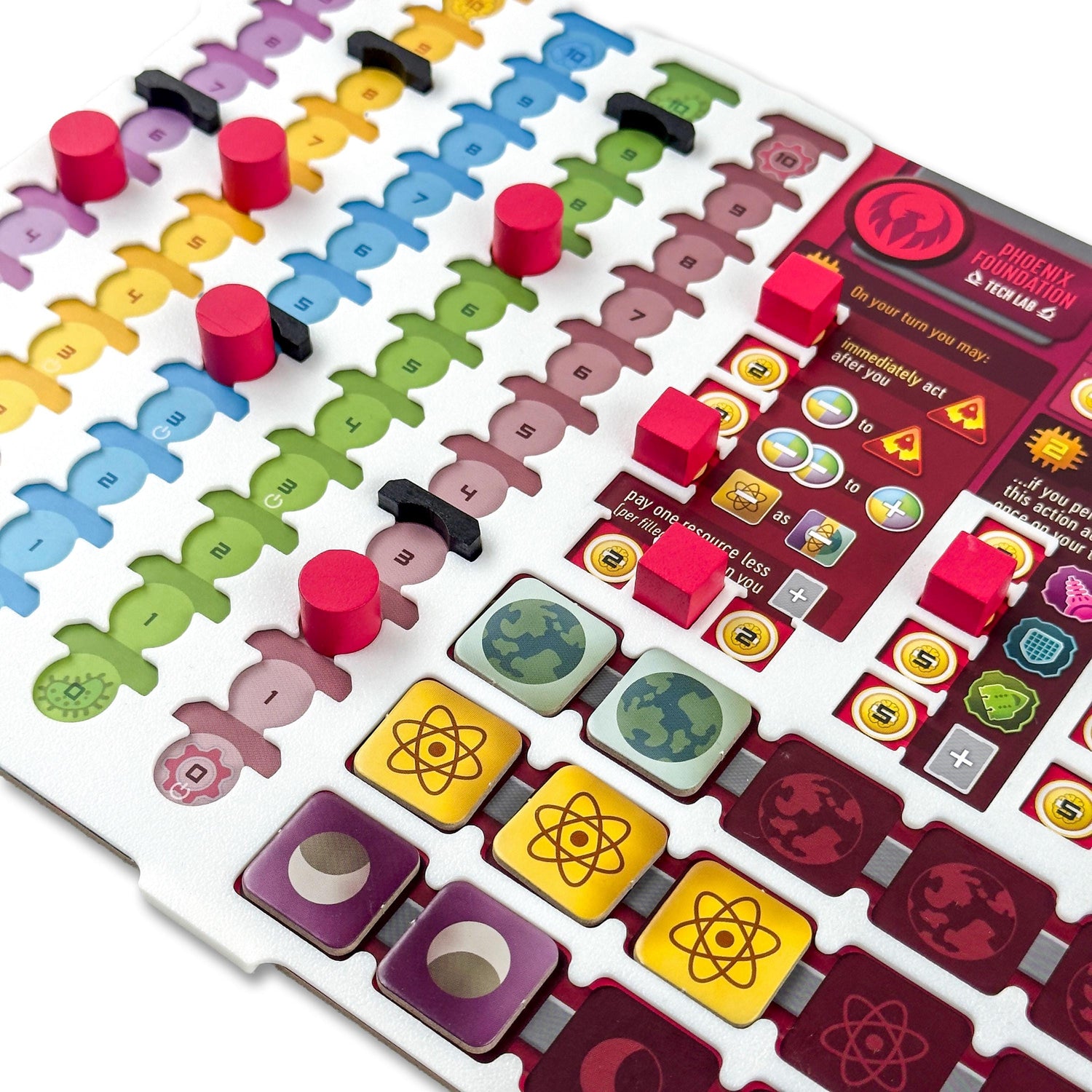 How to Save a World – 3D Deluxe Playerboard Overlays (4 pcs)