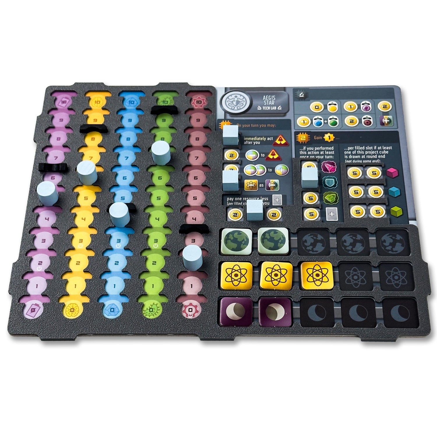 How to Save a World – 3D Deluxe Playerboard Overlays (4 pcs)