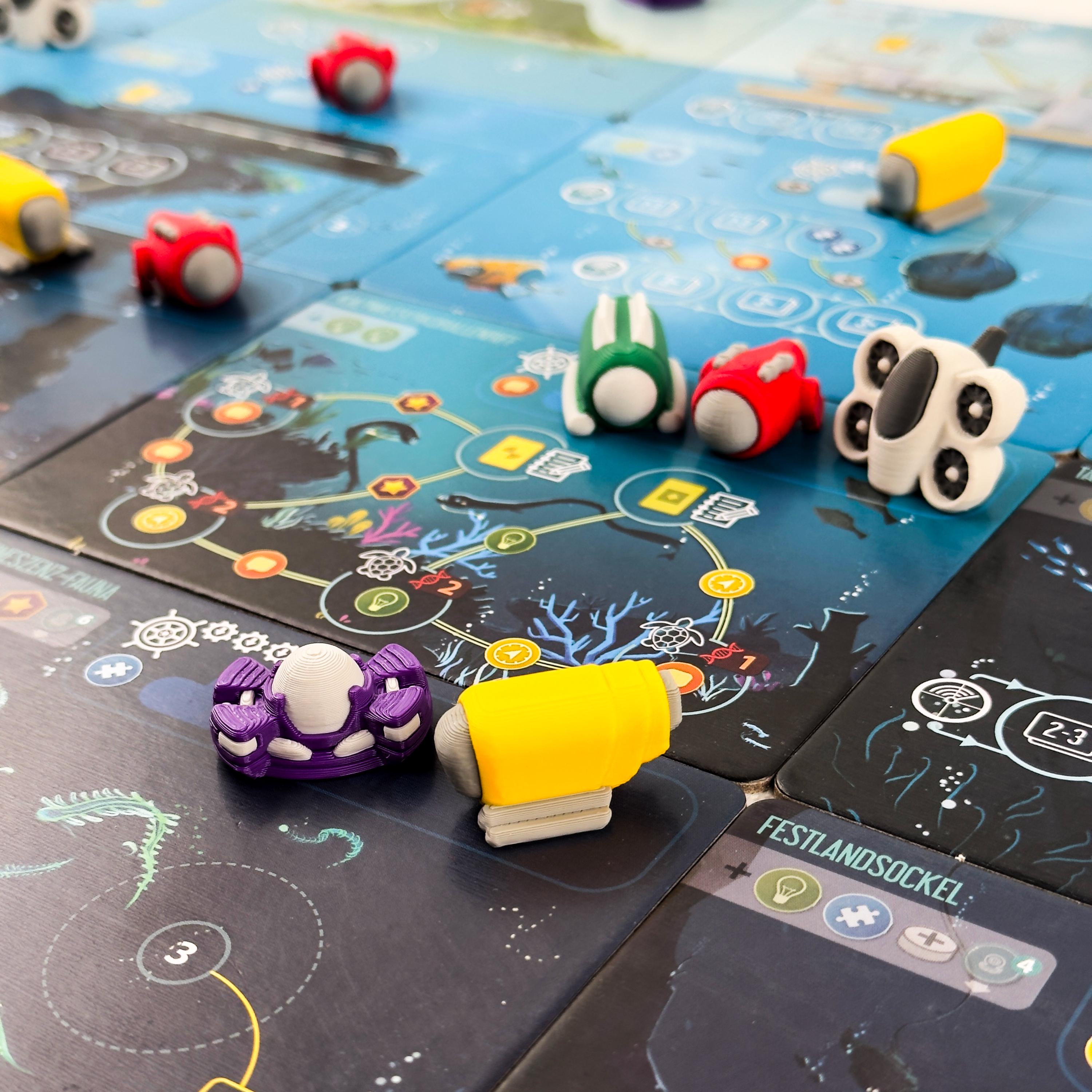 Endeavor: The Deep Sea - 3D Deluxe Submarine Set (15 pcs) – TPRINTR