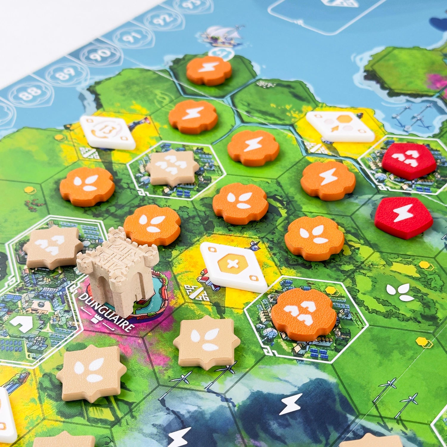 Rebirth – 3D Deluxe Rundturmbonusmarker Set (14 pcs)