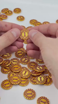 The Lord of the Rings: Duel for Middle-earth – 3D Deluxe Coin Set (30 pcs)