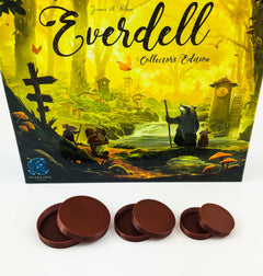 Everdell – Ressourcen Körbe als Set/Einzeln – mit Deckel – Brettspiele / Boardgames – 3d Druck / Print